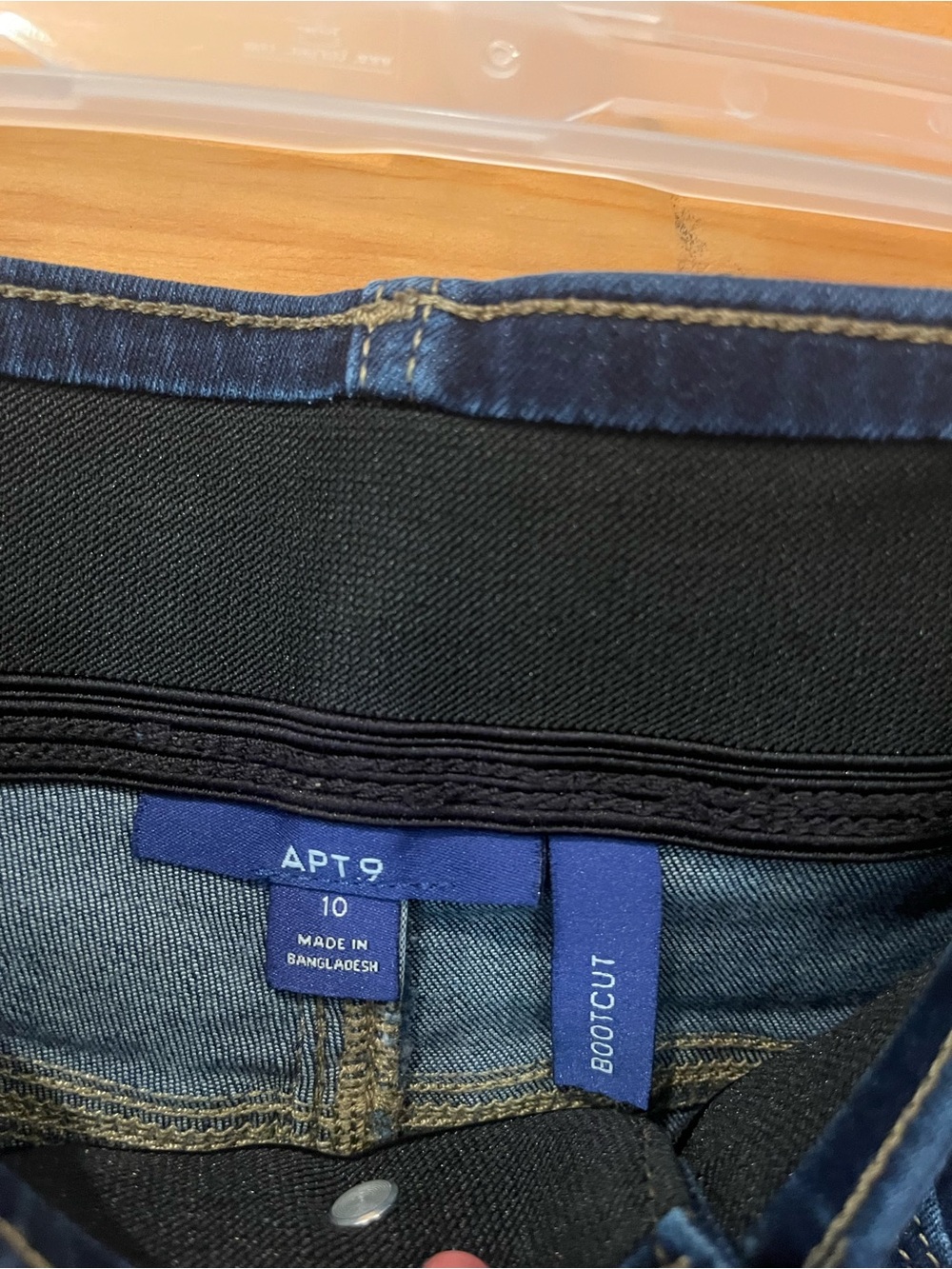 Apt. 9 tummy control Bootcut Jeans - Picture 3 of 3
